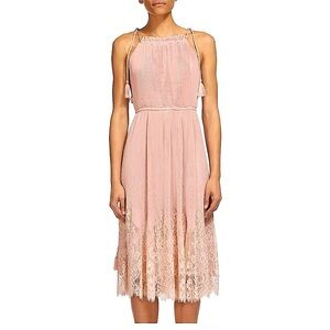 Whistles Rose Lace Faerie Dress - S, new
